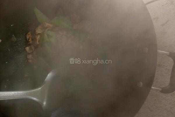 苔子炒肉的做法图解3