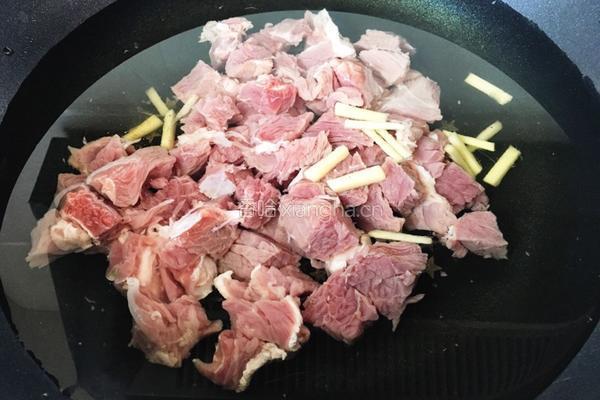 萝卜炖牛肉的做法图解5