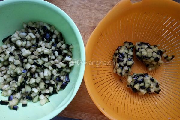 豆渣蒸包（茄子肉馅）的做法图解14