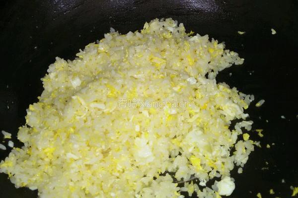 牛油蛋炒饭的做法图解5