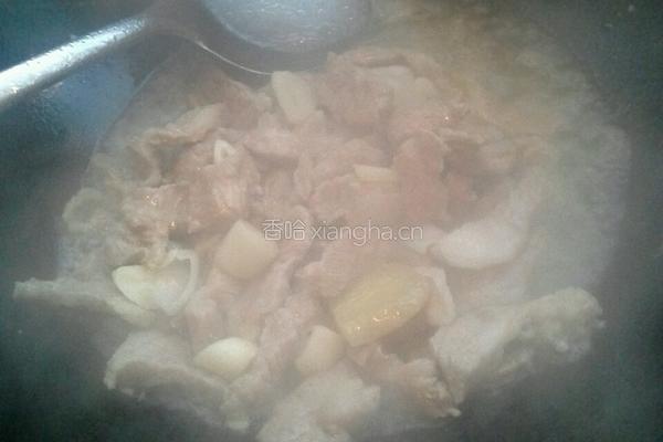 青椒炒肉的做法图解5