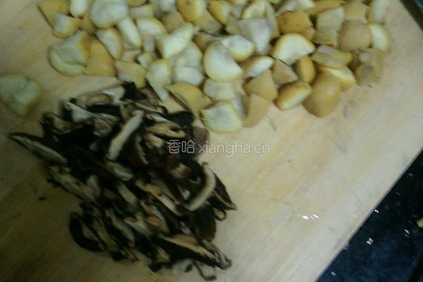 青豆板栗猪肉饭的做法图解3