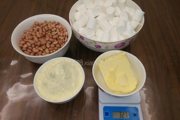 原味花生牛扎糖的做法图解1