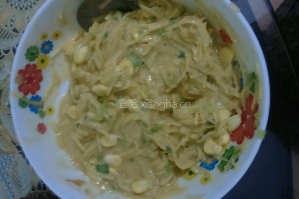 土豆煎饼的做法图解2