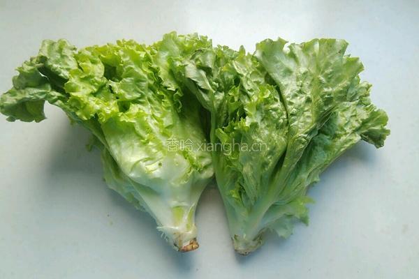 蒜蓉蚝油生菜的做法图解1
