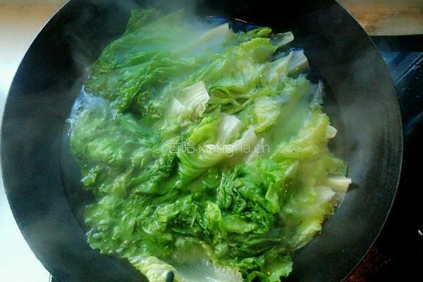 蒜蓉蚝油生菜的做法图解5