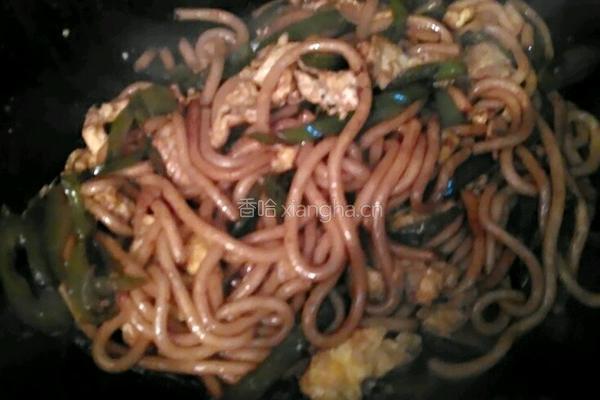 热炒土豆粉的做法图解4