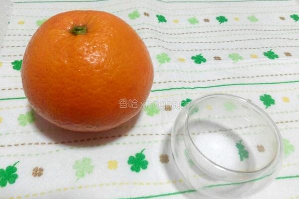 蒸橙子的做法图解1