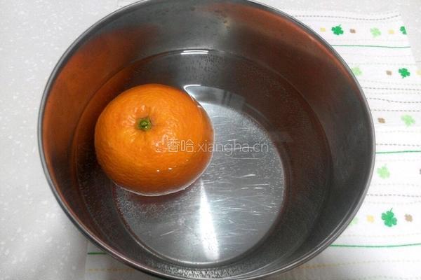 蒸橙子的做法图解2