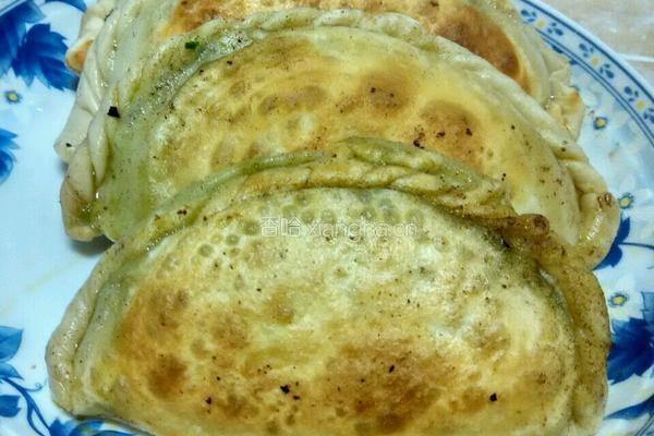 韭菜鸡蛋煎包的做法图解19