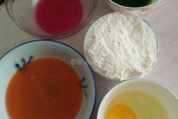 五彩虫虫面的做法图解1