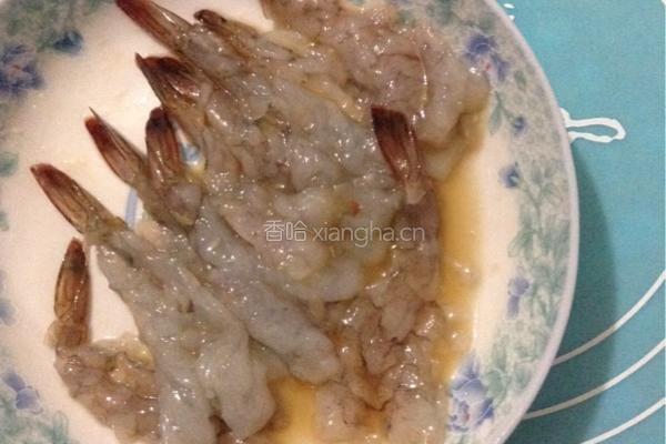 香酥虾排的做法图解4
