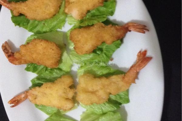 香酥虾排的做法图解10