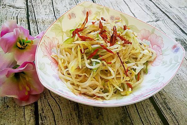 爽口炝拌菜的做法图解6