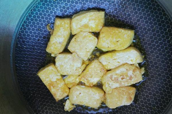 香菇烧豆腐的做法图解4