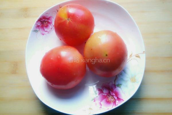 番茄炒鸡蛋的做法图解1