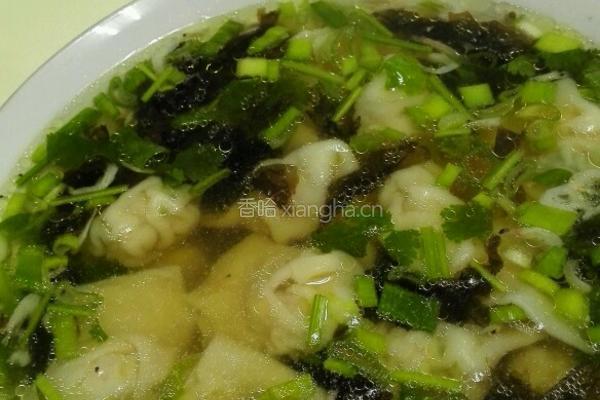 鸡汤馄饨的做法图解5
