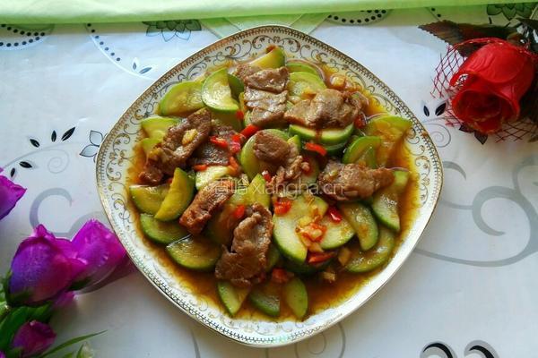 肉片西葫芦的做法图解5