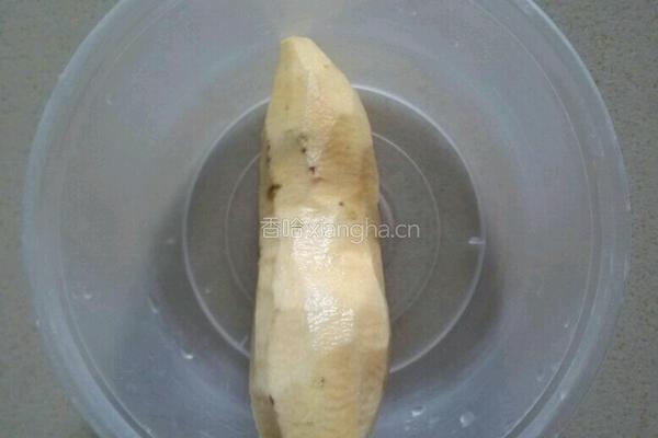红薯葱油饼的做法图解1