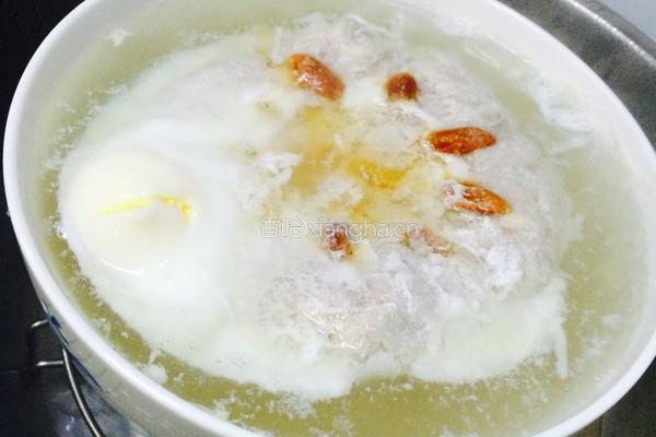 鸡蛋肉泥羹的做法图解5