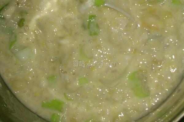 葱香鱼板豆米磅蛋糕的做法图解6