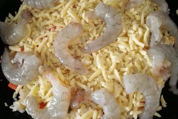 虾仁焗饭的做法图解11