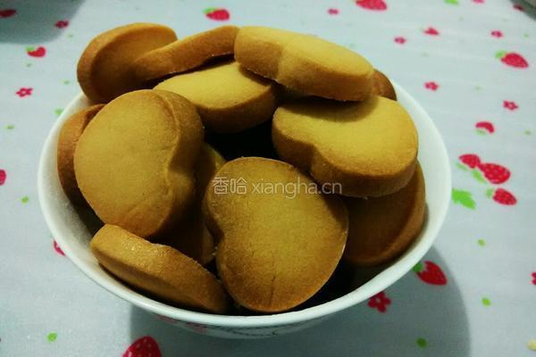 心形花生奶油饼干的做法图解12