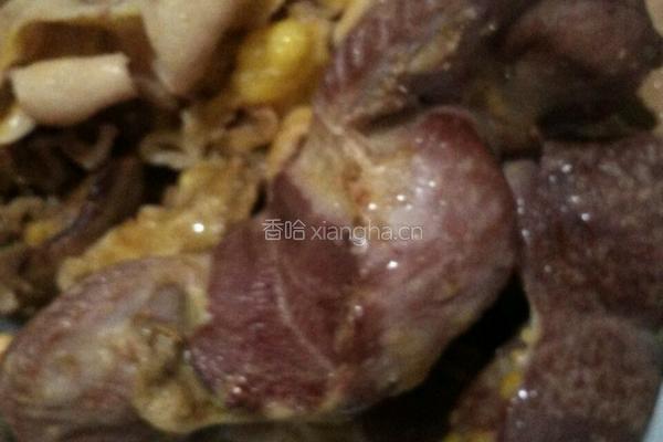 香辣鸡杂的做法图解1