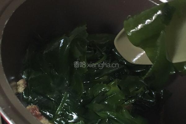 海带汤的做法图解4