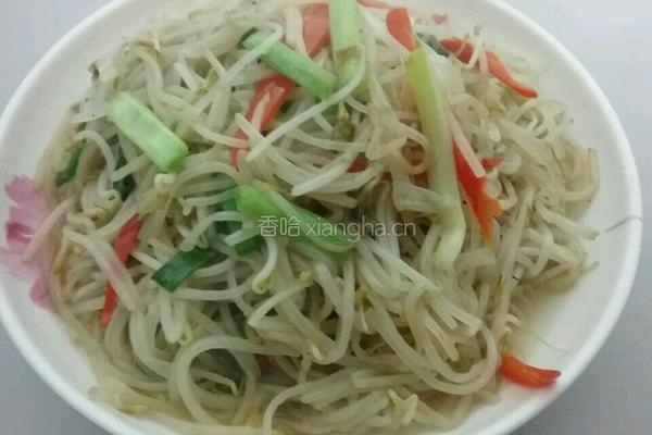 清炒豆芽