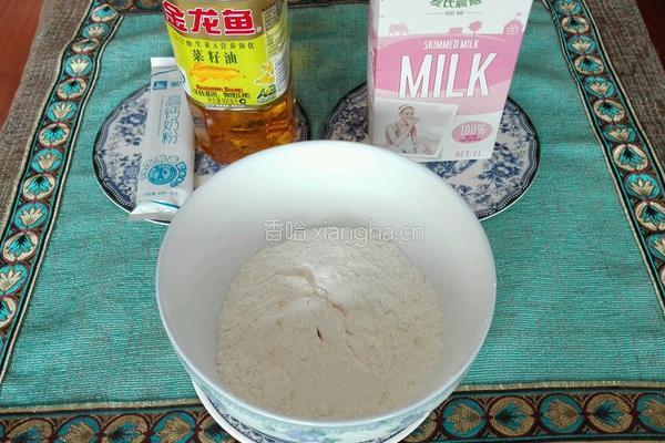 奶香烤馍的做法图解1