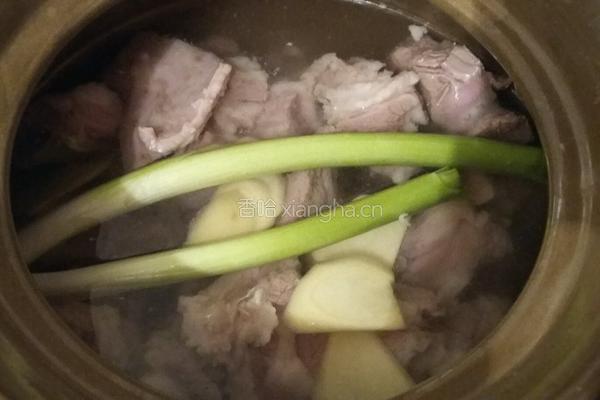 羊肉萝卜汤的做法图解4
