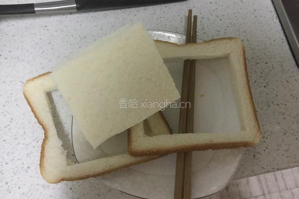 简易煎面包的做法图解1