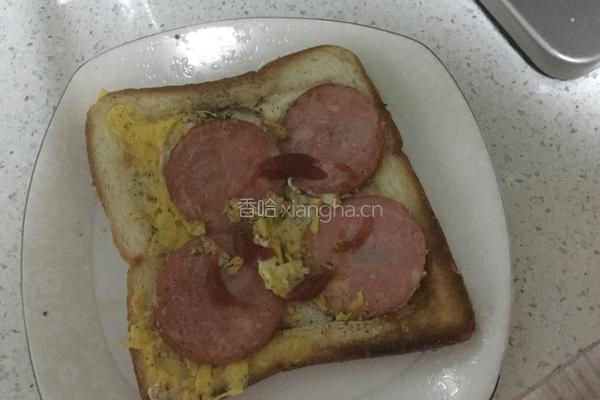 简易煎面包的做法图解8