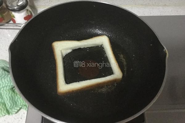 简易煎面包的做法图解3