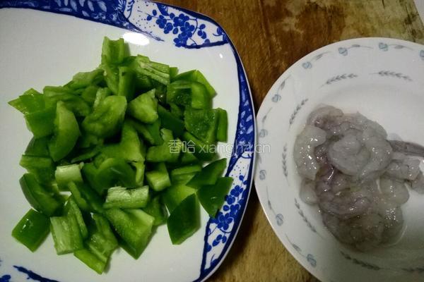 猫耳朵炒虾仁的做法图解8