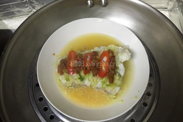豆瓣蒸龙胆石斑的做法图解6