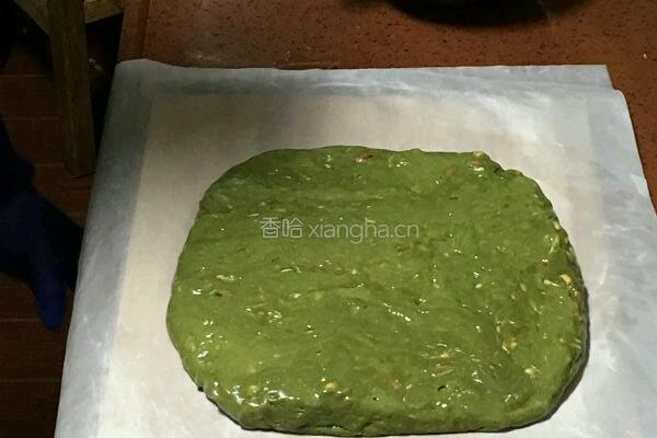 抹茶牛轧糖的做法图解6