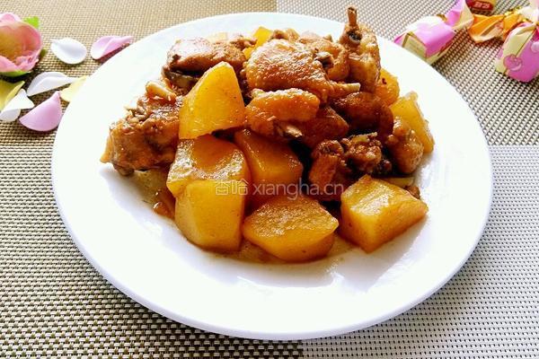 土豆烧鸡块的做法图解9