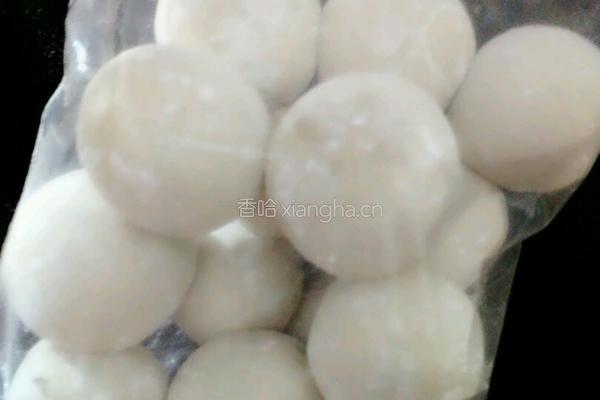 红薯馅汤圆的做法图解4