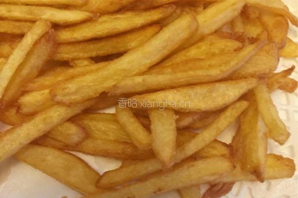 自制薯条的做法图解5