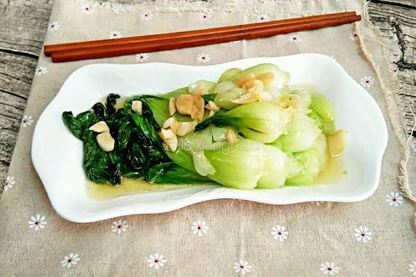 爆炒小油菜的做法图解9