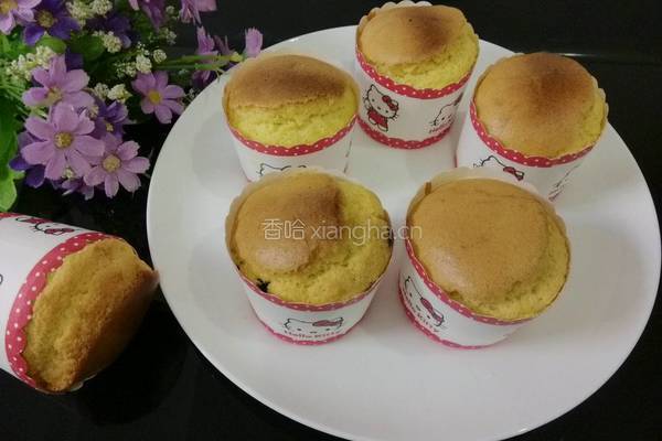 黑加仑玛芬蛋糕的做法图解12