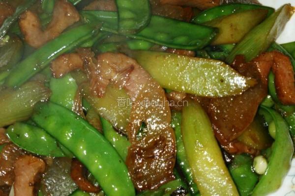 双翠炒腊肉的做法图解7