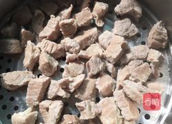 宝宝开心拍拍双色肉松(面包机版)的做法图解4