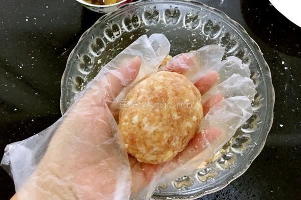 年夜饭_四喜丸子的做法图解5