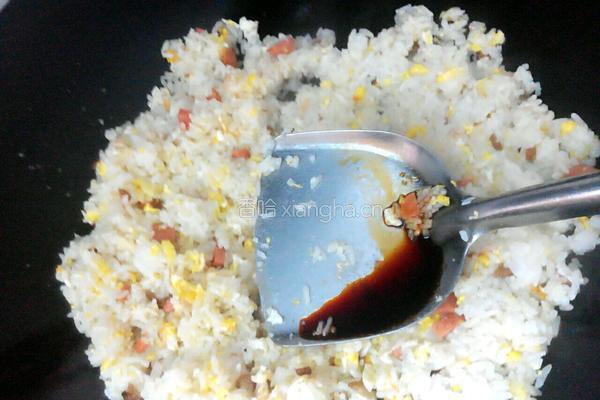 萝卜干炒饭（菜脯炒饭）的做法图解6