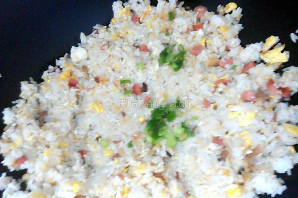 萝卜干炒饭（菜脯炒饭）的做法图解7