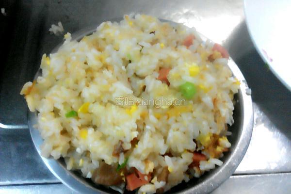 萝卜干炒饭（菜脯炒饭）的做法图解8