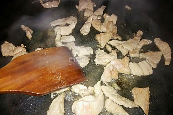 芹菜炒肉片的做法图解5
